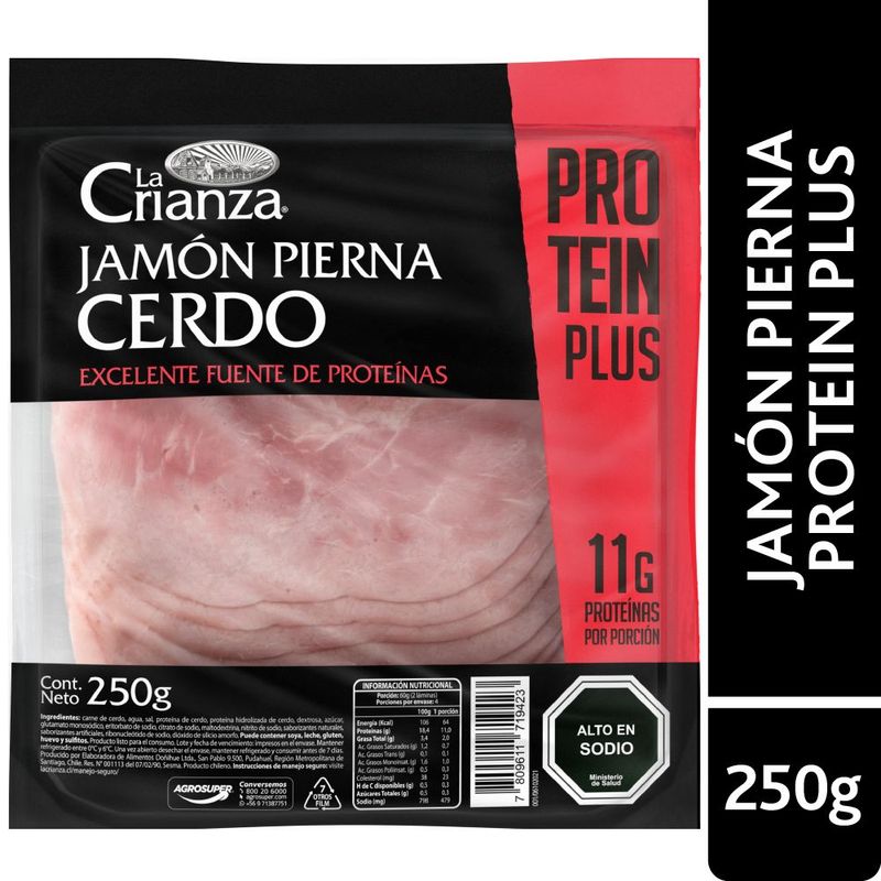 LA CRIANZA - JAM CERDO PROTEIN PLUS LA CRIANZA 250 GR