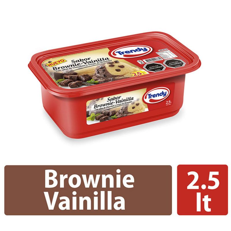 TRENDY - Helado Brown Vainilla