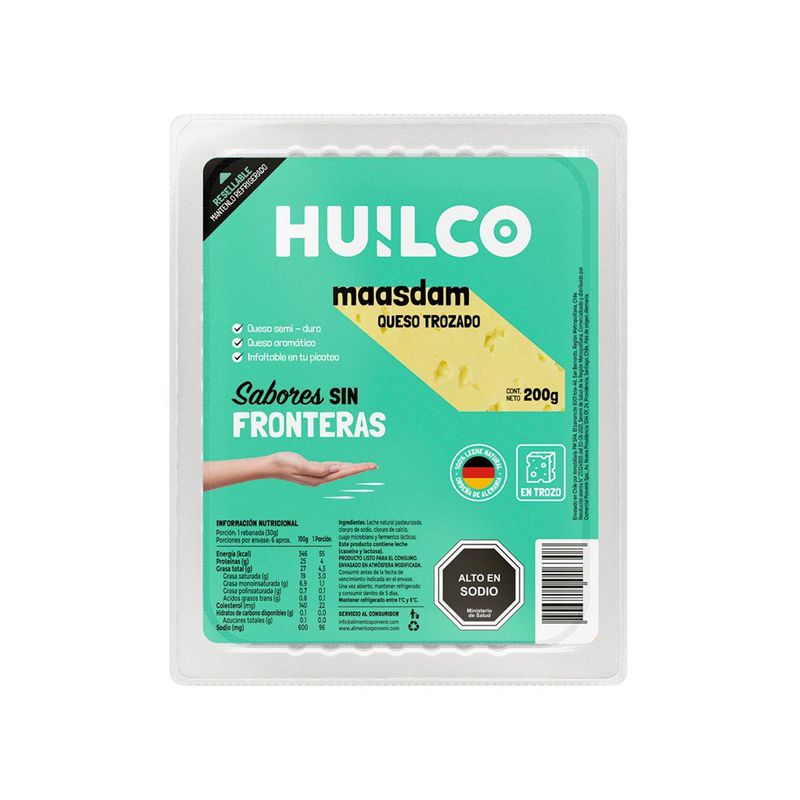 HUILCO - Queso Maasdam Trozo