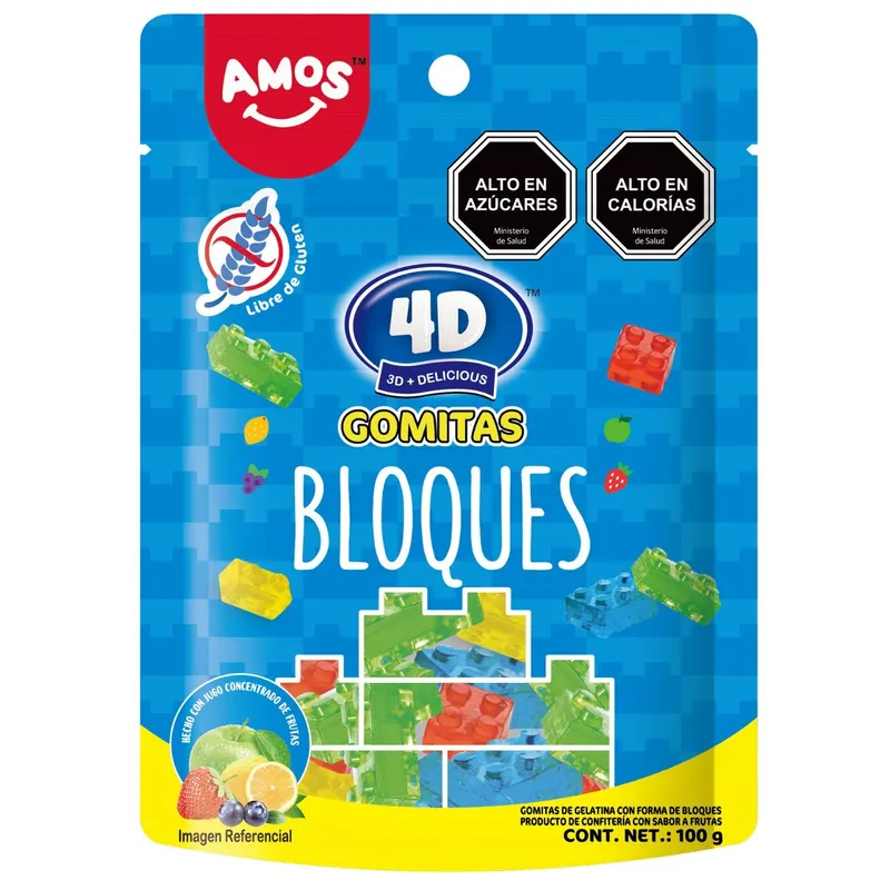 AMOS - Gomitas de Bloques