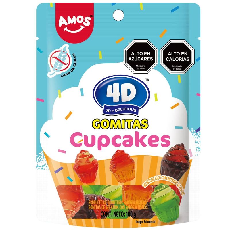 AMOS - Gomitas de Cupcakes