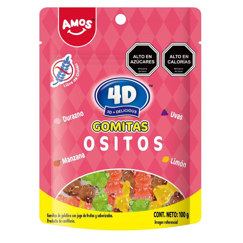 AMOS - GOMITAS GOMITAS DE FRUTAS AMOS GR