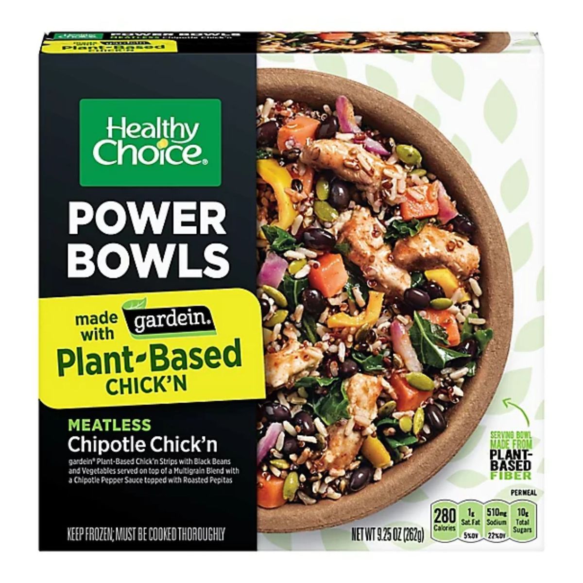  - Bowl Pollo Chipotle con Vegetales Congelado Healthy Choice 262 g