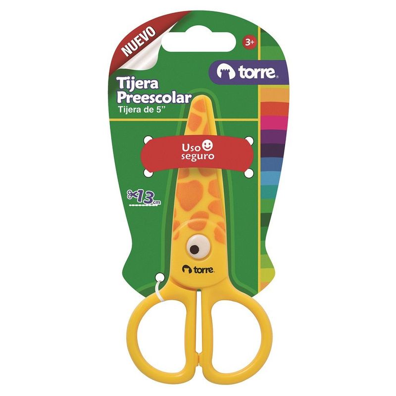 TORRE - TIJERA PREESCOLAR 5 C/DISENO TORRE