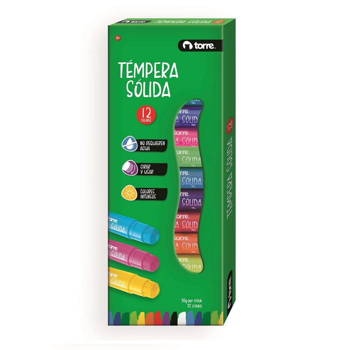 TORRE - Tempera Solida 12Col Torre