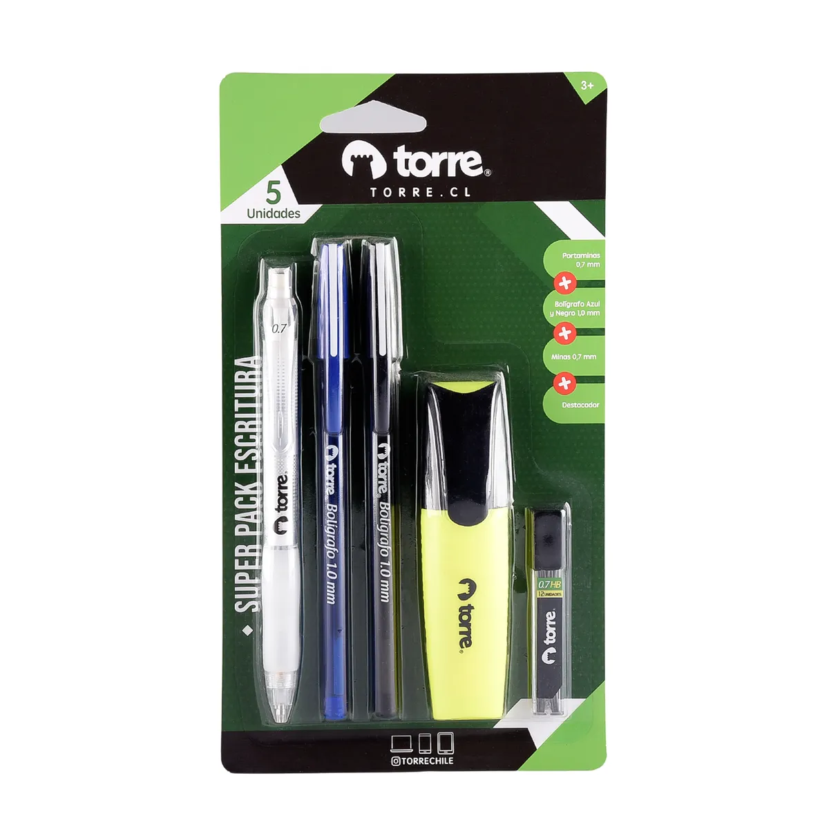 TORRE - Set Super Pack Escritura Torre