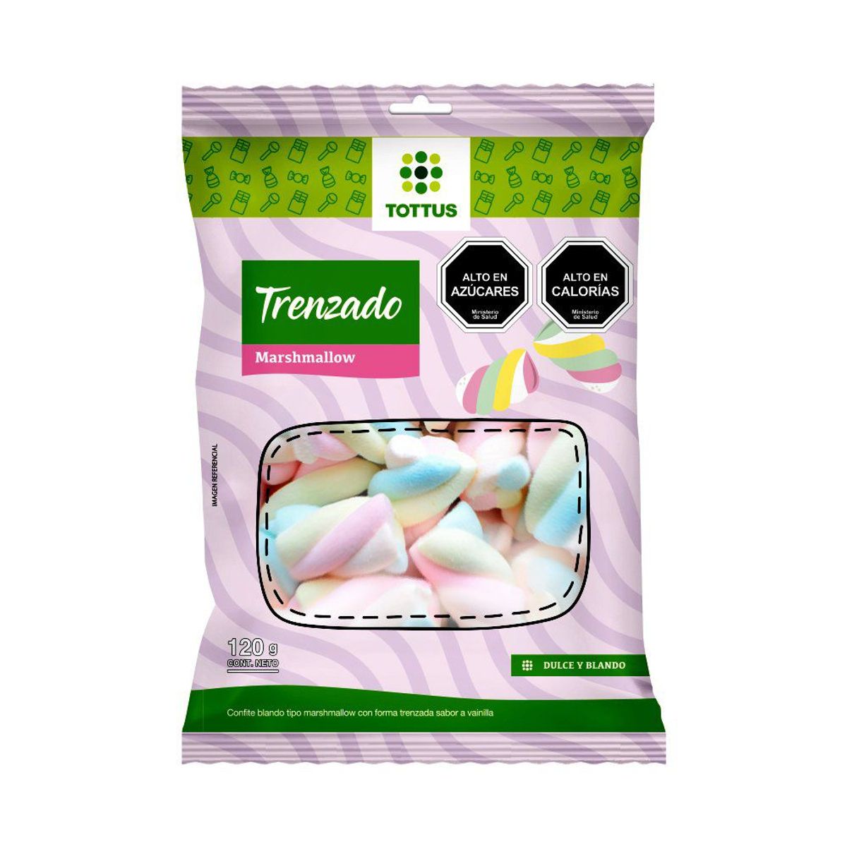 TOTTUS - Marshmallow Trenzado