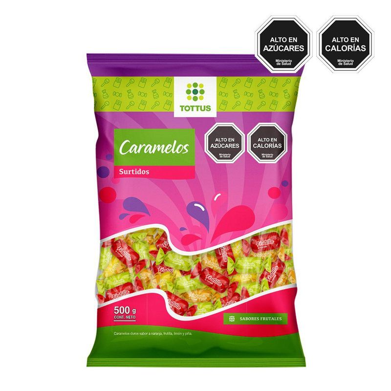 TOTTUS - Caramelos Duros Frutales