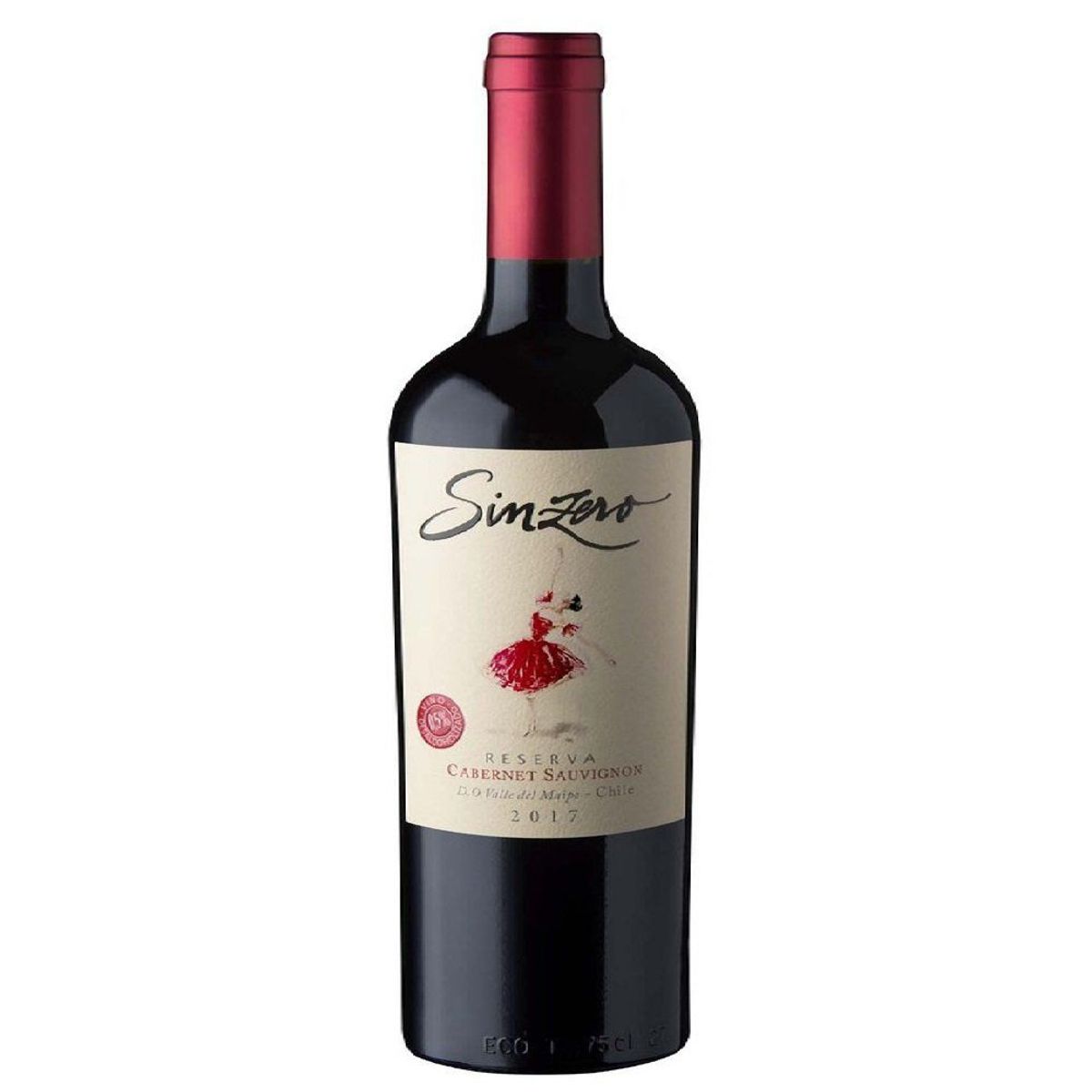 SINZERO - Vino Cabernet Sauvignon Sin Alcohol  0.5G 750 CC