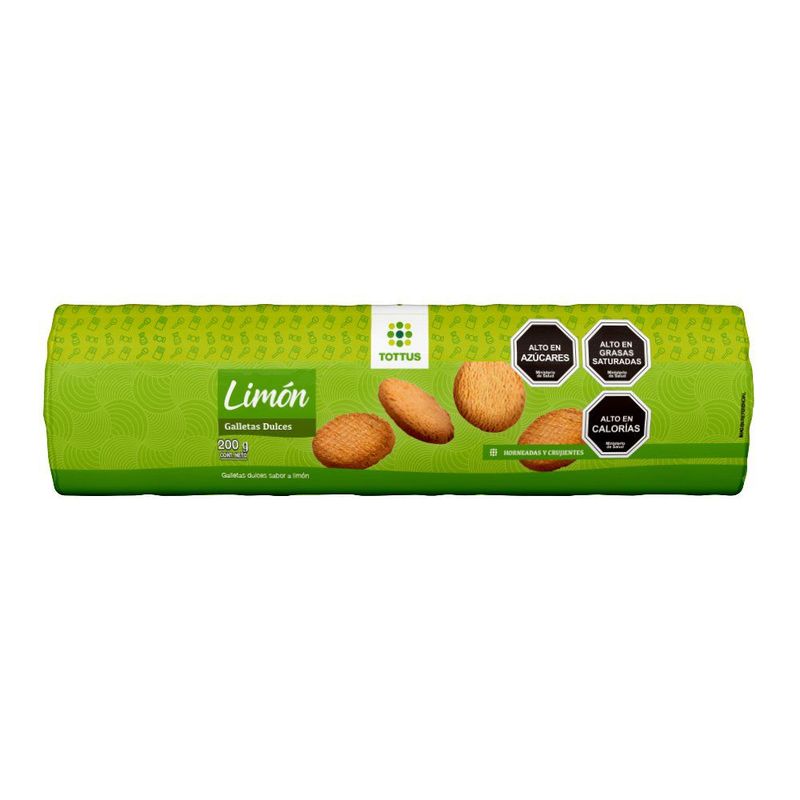 TOTTUS - Galleta Dulce Sabor Limón