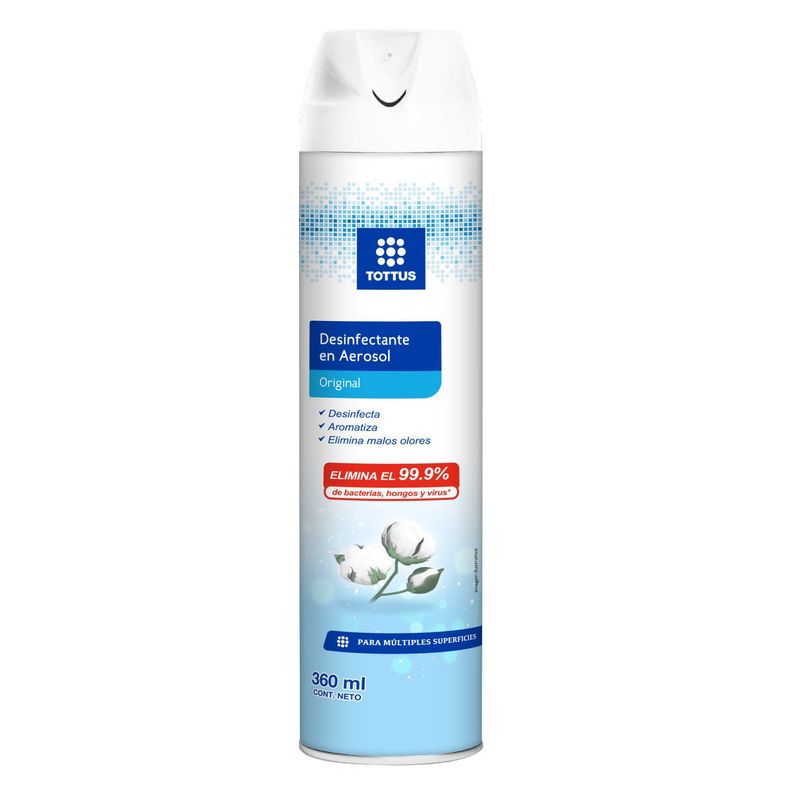 TOTTUS - DESINFECTANTE AEROSOL ORIG TOTTUS 360ML