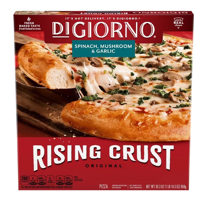 DIGIORNO - Pizza Congelada Sabor Espinaca Digiorno 859 g