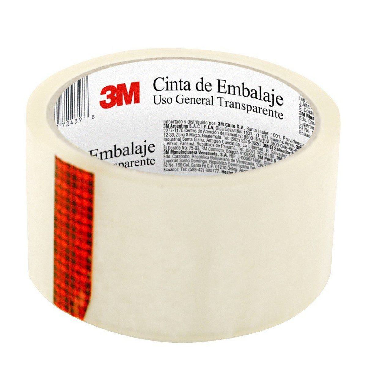 SCOTCH - CINTA EMBALAJE 3M TRANSPARENTE 48MM X40M
