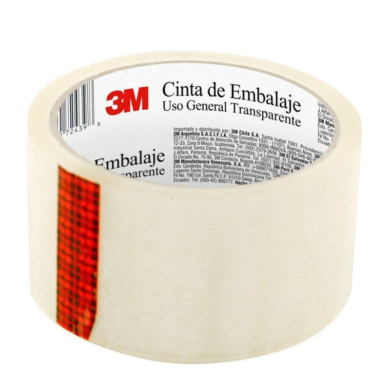 SCOTCH - CINTA EMBALAJE 3M TRANSPARENTE 48MM X40M