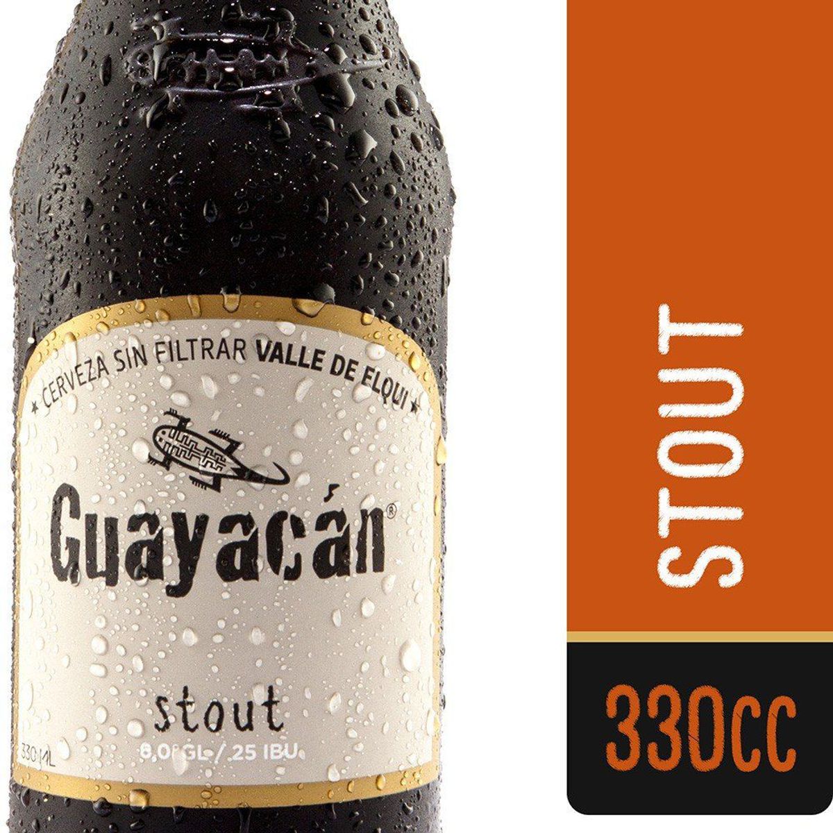GUAYACAN - Pack Cerveza Stout 4x330 cc