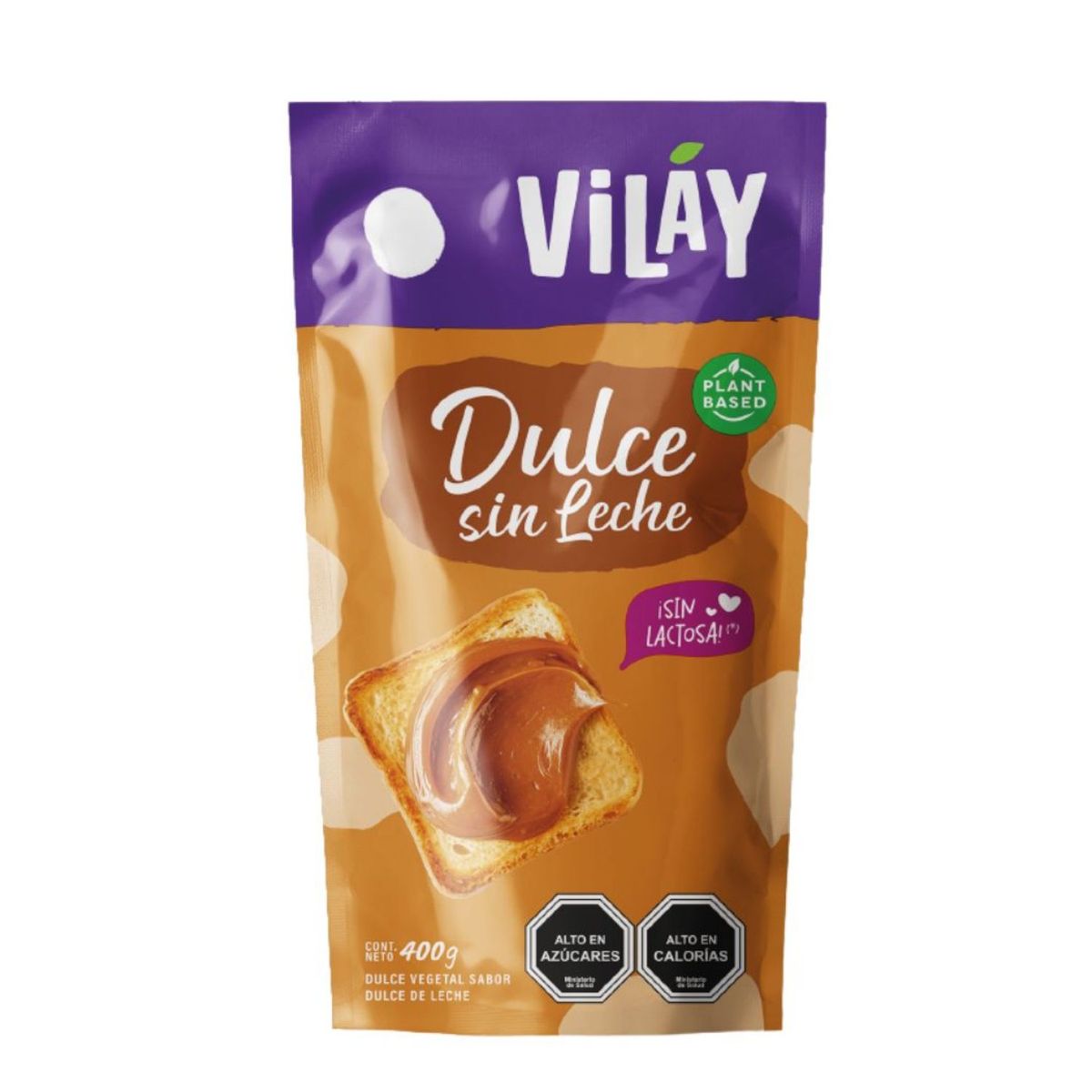 VILAY - Dulce Vegetal sin Leche y sin Lactosa Vilay 400 g