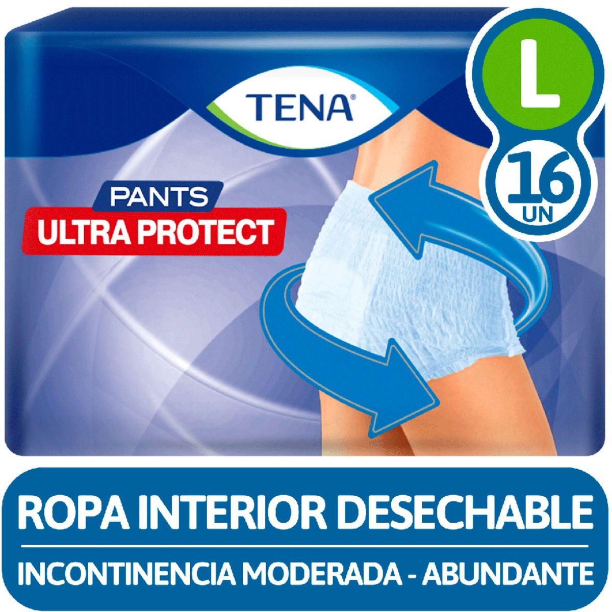 TENA - Ropa Interior Desechable Pants Ultra Protect L Tena