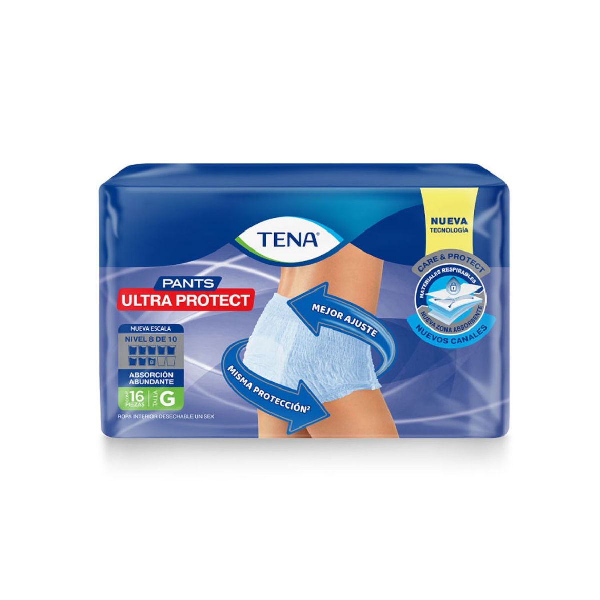 TENA - Ropa Interior Desechable Pants Ultra Protect L Tena