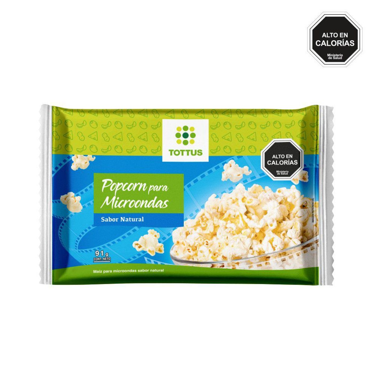 TOTTUS - Cabritas Microondas Natural