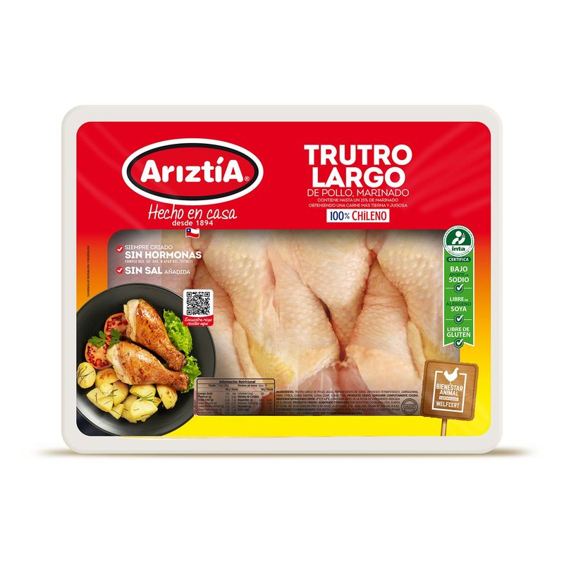 ARIZTIA - Trutro Largo Pollo Envasado Peso Variable