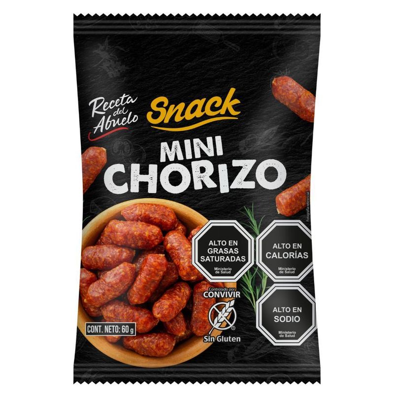 RECETA DEL ABUELO - Snack Mini Chorizo Receta del Abuelo 60 g
