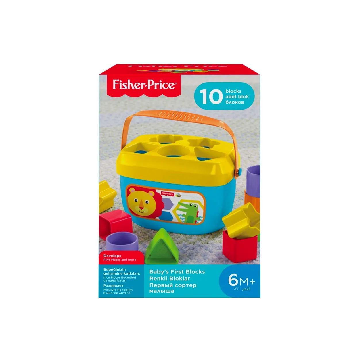 FISHER PRICE - Fp Primeros Bloques Del Bebé