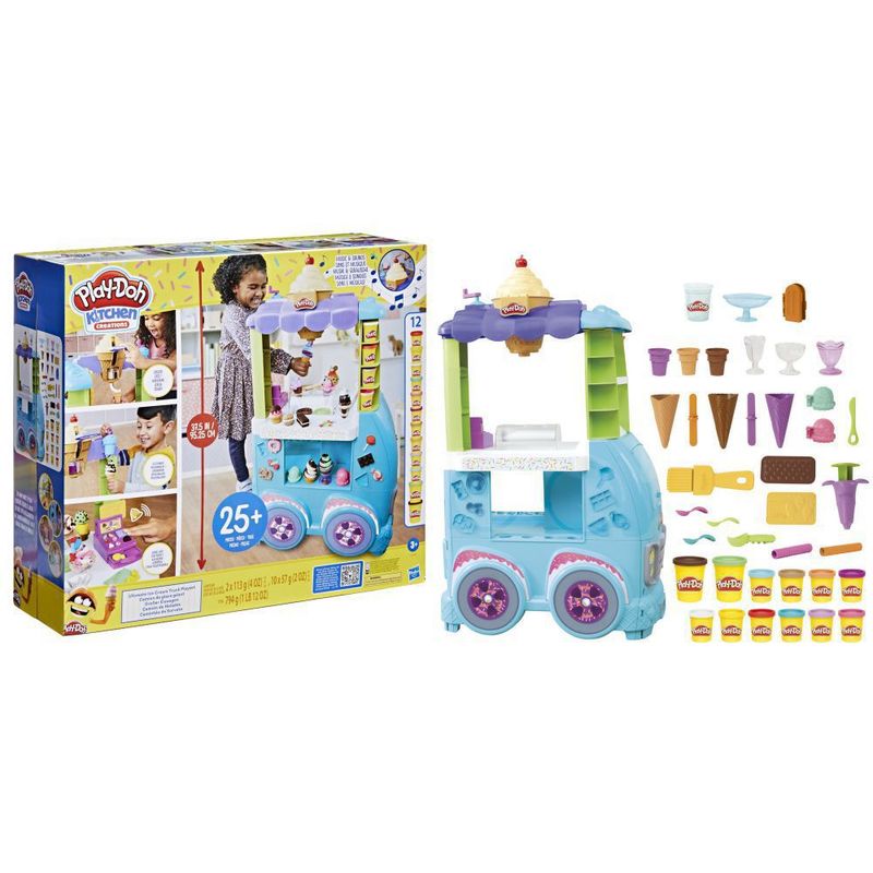 PLAY DOH - PD KITCHEN CREATIONS ULT ICE CREAM TRUCK