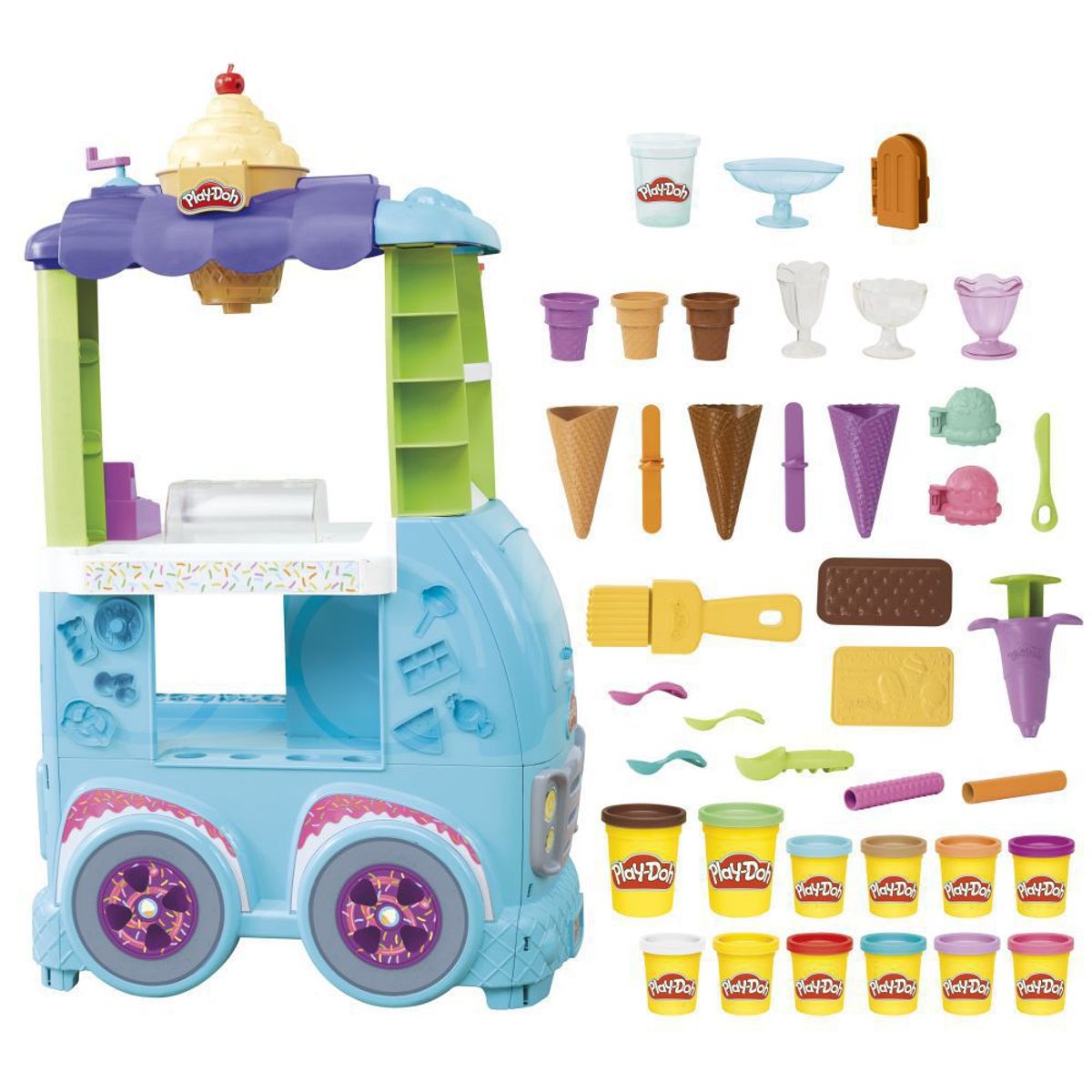 PLAY DOH - PD KITCHEN CREATIONS ULT ICE CREAM TRUCK