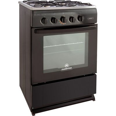 Imagen 2 del producto Cocina 4 Quemadores Negra MV120T