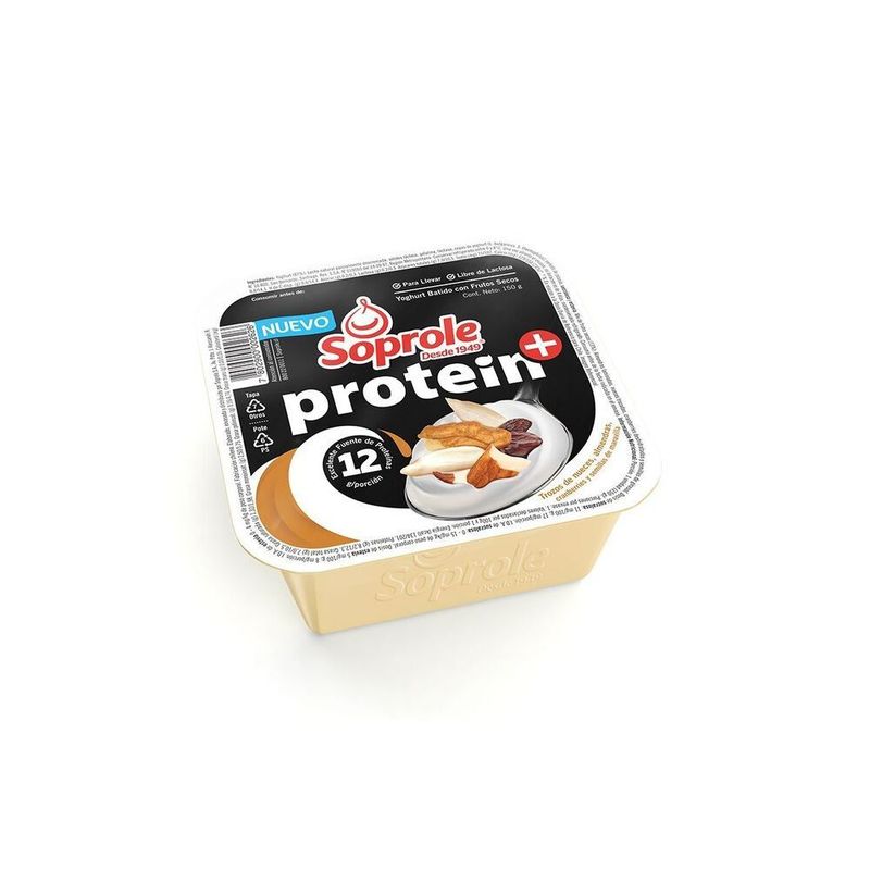 SOPROLE - Yoghurt Protein+ Frutos Secos con Cuchara