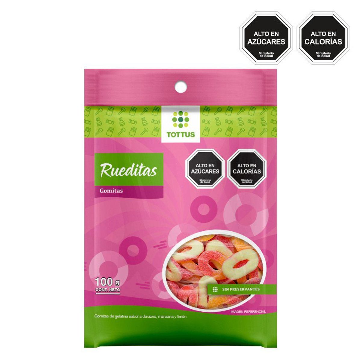 TOTTUS - Gomitas Rueditas