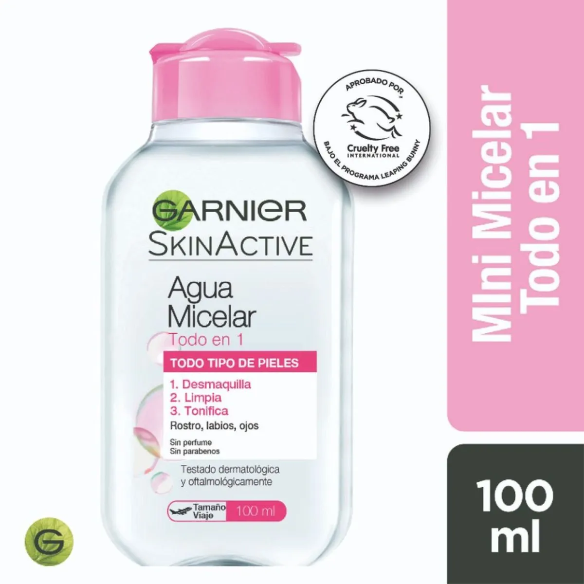 GARNIER - Agua Micelar Todo en 1 Skin Active