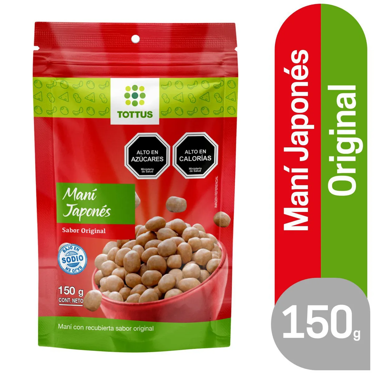 TOTTUS - Maní Japones Tottus 150 g