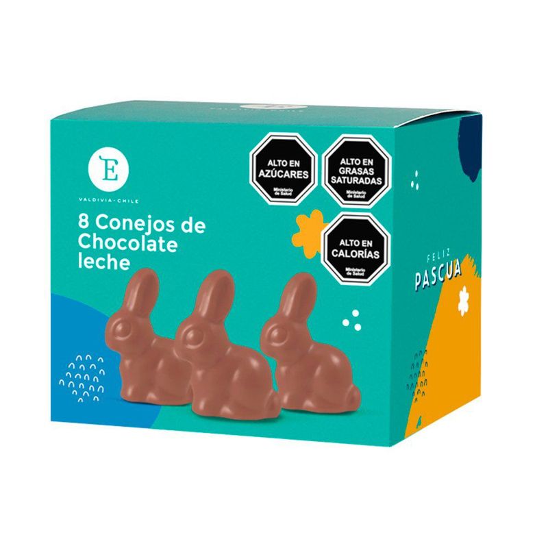ENTRELAGOS - Conejo 8 Chococolate Leche