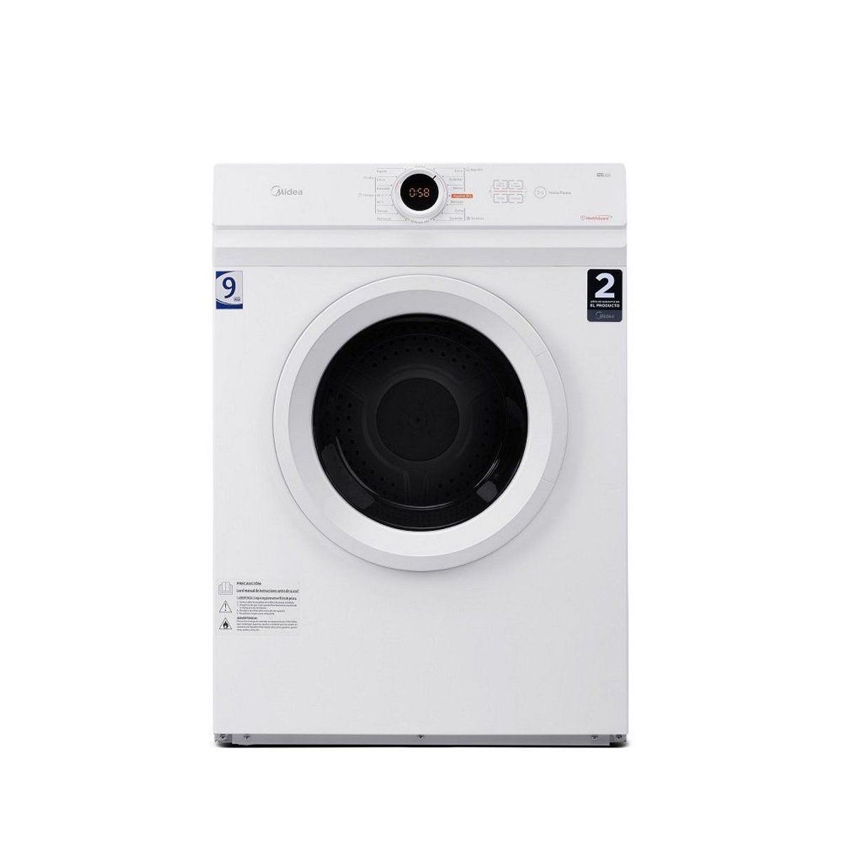 MIDEA - SECADORA 9KG MD100A90/W BCO MIDEA
