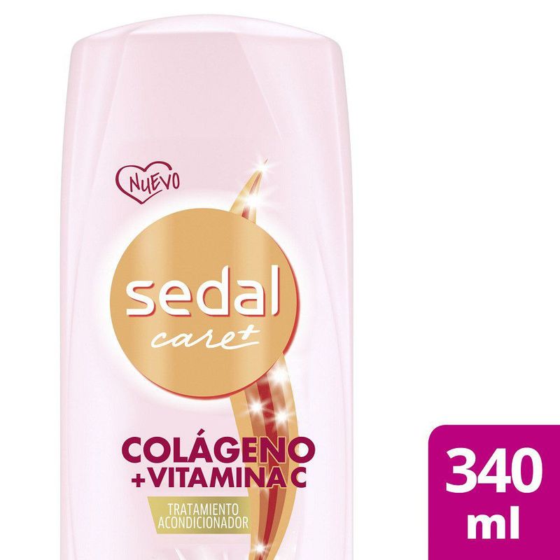 SEDAL - Acondicionador Sedal Colágeno y Vitamina C 340 ml