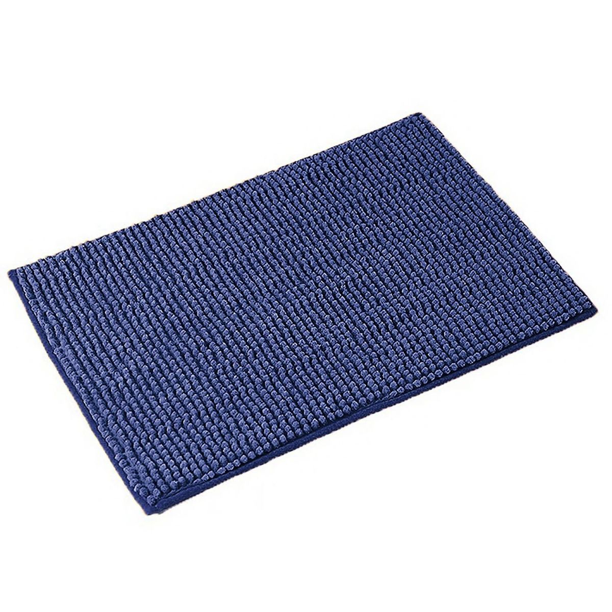 CASA JOVEN - Piso De Baño Shaggy Navy 40X60 Cm