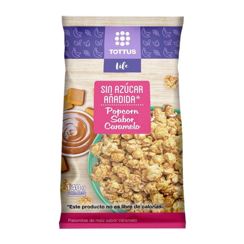 TOTTUS LIFE - Pop Corn Sabor Caramelo