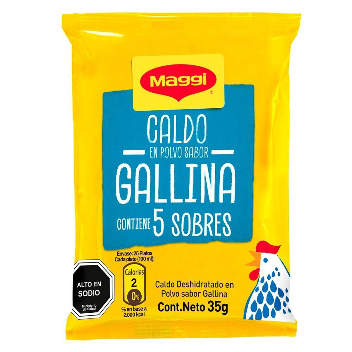 MAGGI - Caldo En Polvo Gallina