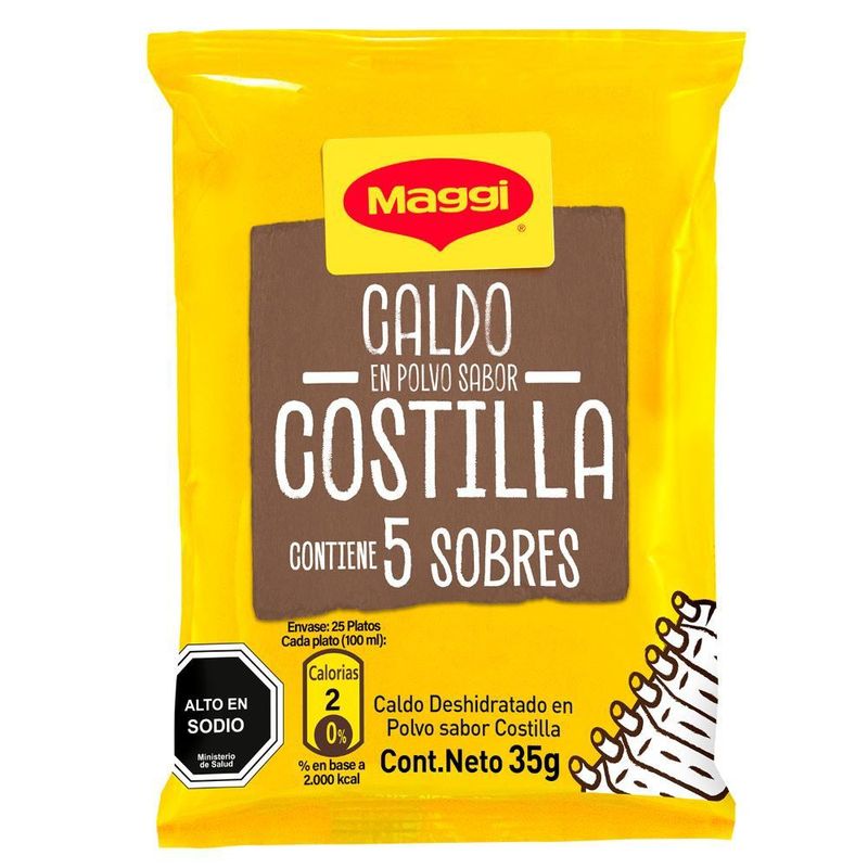 MAGGI - Caldo En Polvo Costilla