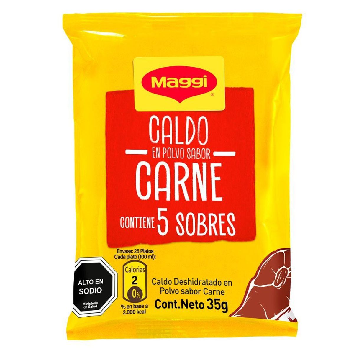 MAGGI - Caldo En Polvo Carne