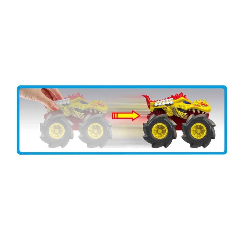 HOT WHEELS - Auto Hot Wheels Monster Truck Llantas Todo Terreno