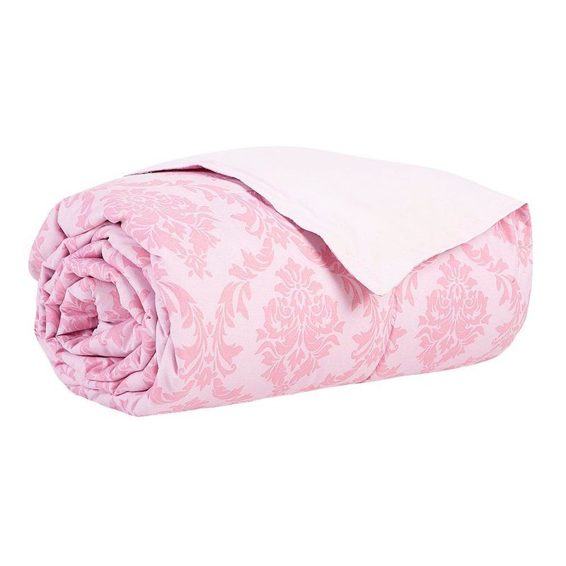 CASA JOVEN - Plumon Estampado 1,5 Plz Rosado