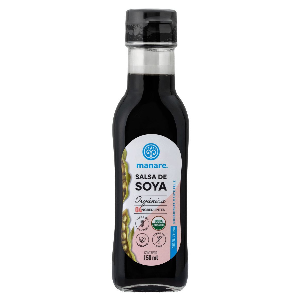 MANARE - Salsa de Soya sin Gluten