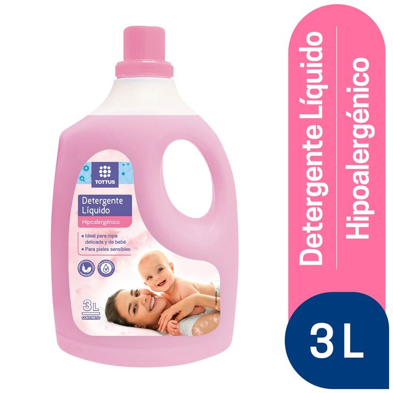 TOTTUS - DETERGENTE LIQ HIPOALERG BOT TOTTUS 3 LT