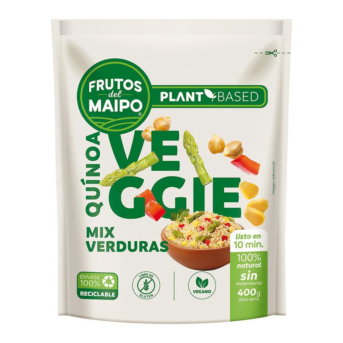 FRUTOS DEL MAIPO - Mix Verdura Quínoa Congelada Frutos de Maipo 400 g