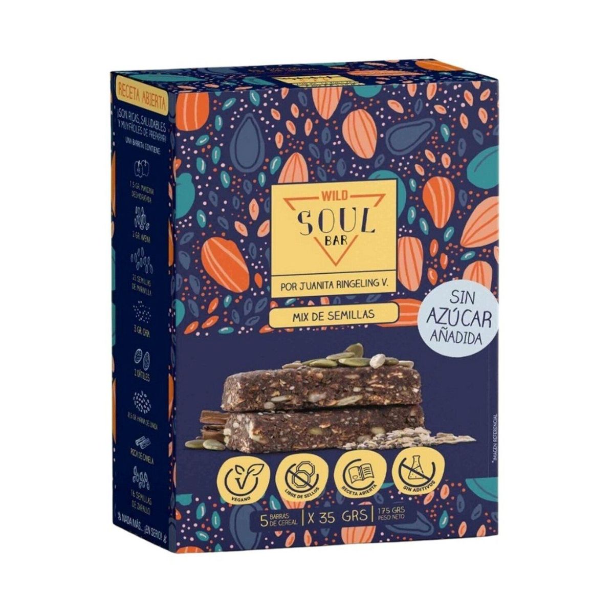 WILD SOUL - Barra de Semillas Ancestrales Wild Soul Bar 5 Un