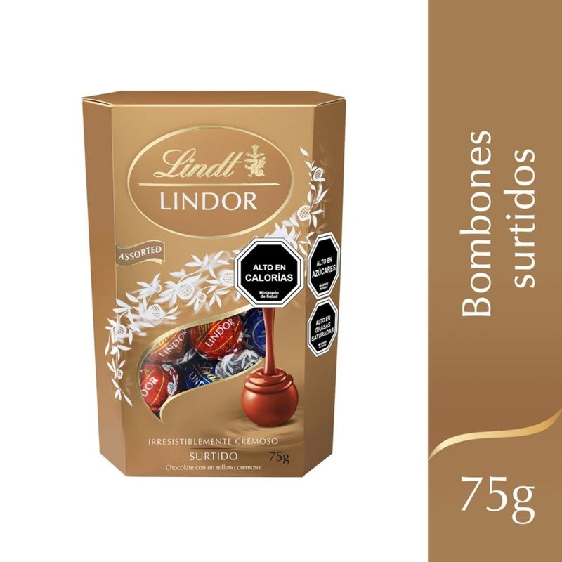LINDT - Bombones Surtidos Lindt 75 g
