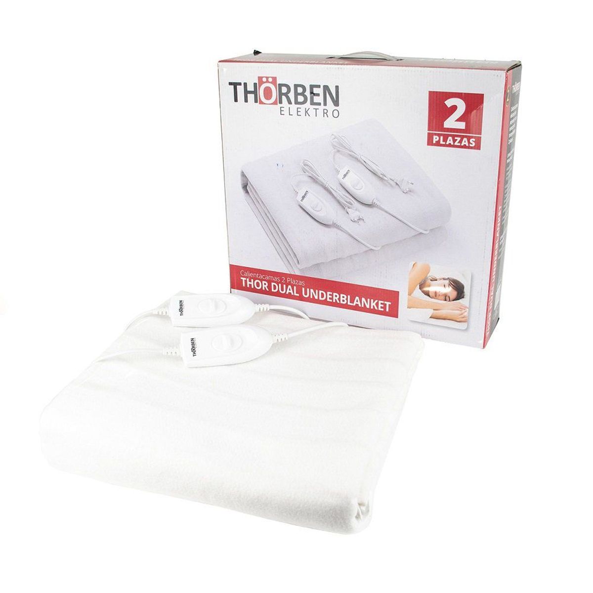 THORBEN - Calientacamas 2 Plazas DUAL UNDERBLANKET