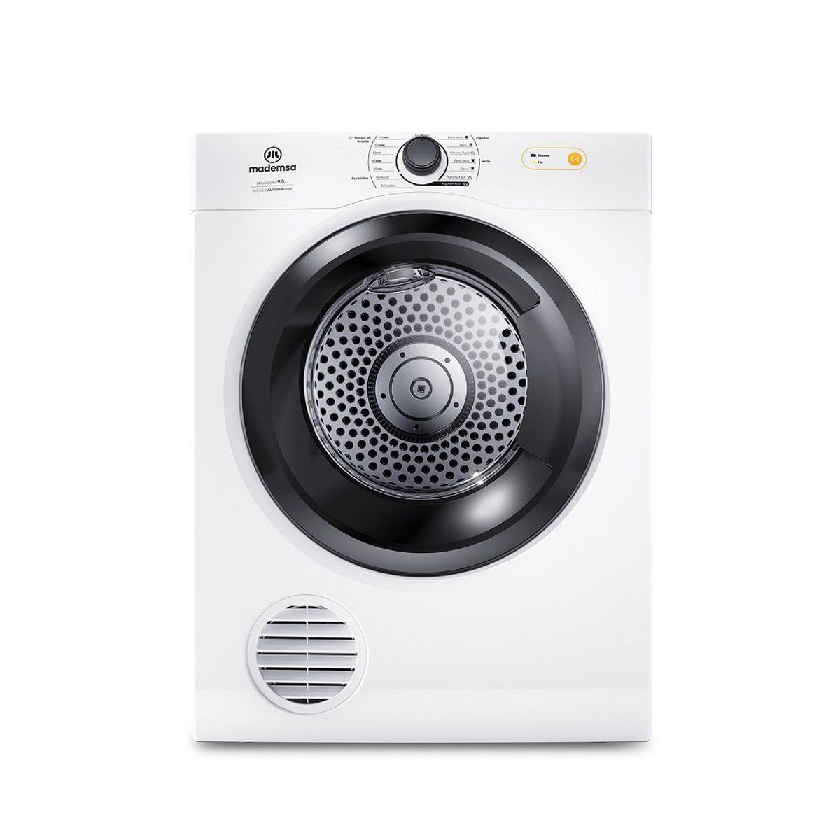 MADEMSA - Secadora  9Kg 9D Bzg Blanca Mademsa
